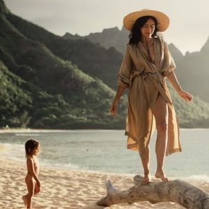 Dôen Joan Dress in Driftwood xs!